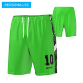 STRIDE SHORTS 10 - GREEN